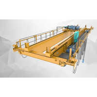 Flameproof Eot Crane - 10 Tonne Max Load | Electric Power Supply, Yellow Color, 220 Volt, New Condition For Industrial Use