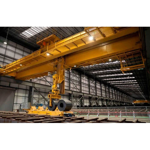 Double Beam Eot Cranes - Color: Yellow