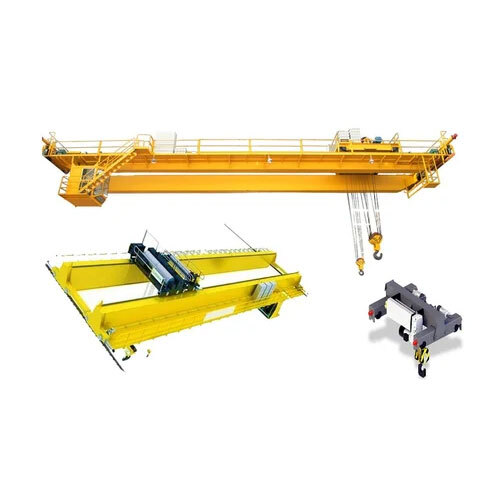 5 Ton Single Girder Overhead Crane - Color: Yellow