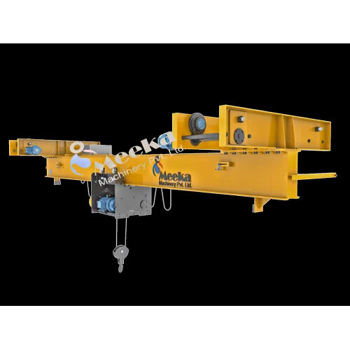 Single Girder Underslung Crane - Color: Yellow