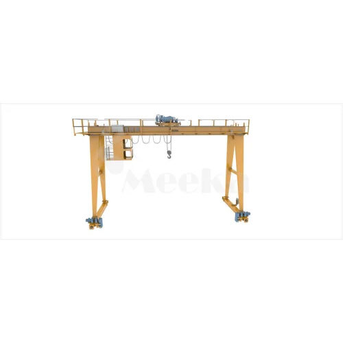 Portable Gantry Crane - Color: Yellow