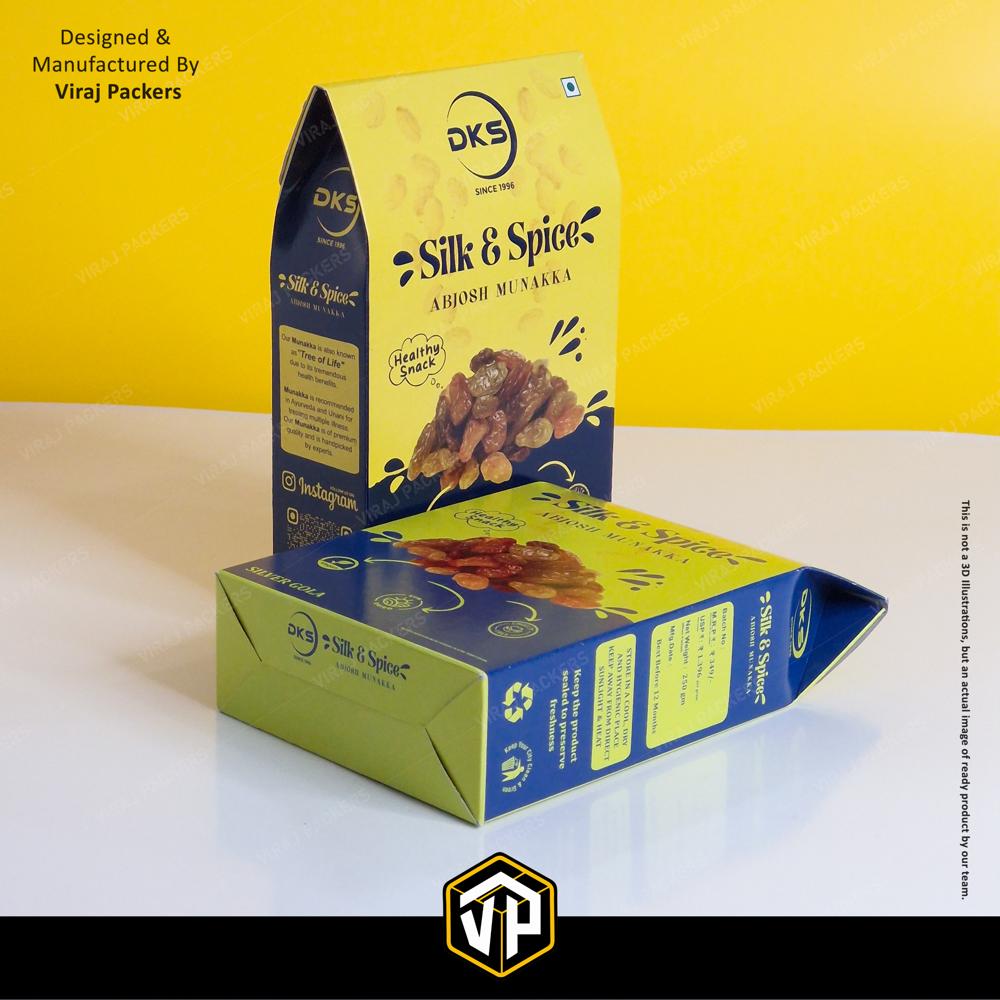 Munakka Packaging Boxes - Finishing: Glossy Lamination