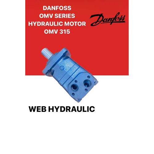 Danfoss Omv 315 Hydraulic Motor - Color: Blue