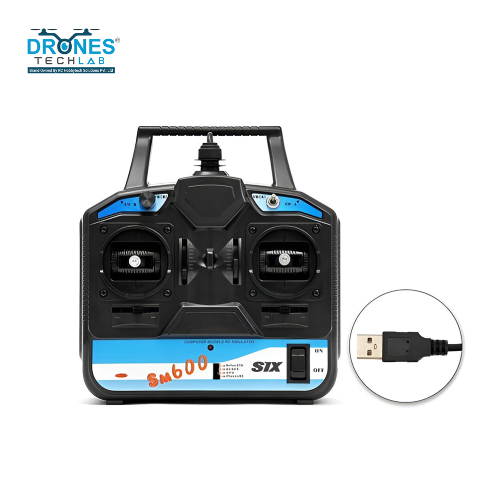 Fs-sm600 6ch Usb Powered Controller With Supersimx Simulator (Mode 2) - Color: Black