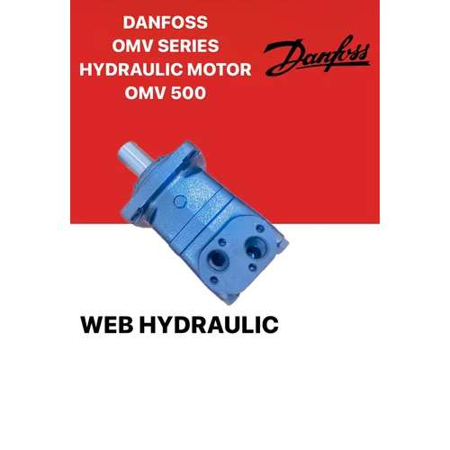 Danfoss Omv 500 Hydraulic Motor - Color: Blue