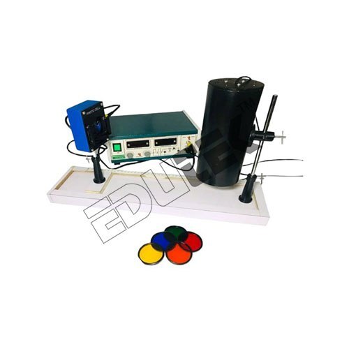 Plancks Constant Apparatus Using Photo Cell - Digital Display, 10 X 8 X 4 Inches, 2m Cord Length, 5.5kg Weight, 220v Voltage, 40w Power | Application: Engineering Electronics Instruments