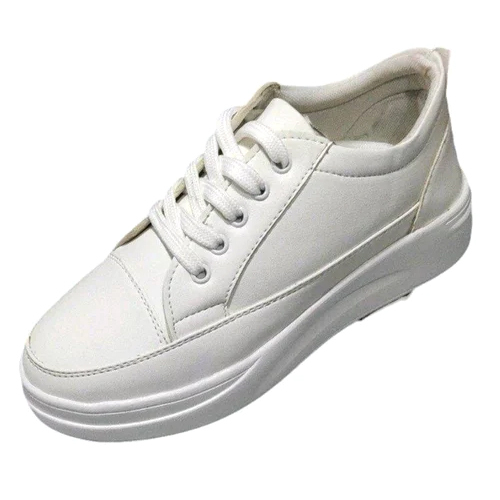 Men White Canvas Pvc Casual Shoes - Feature: High Quality