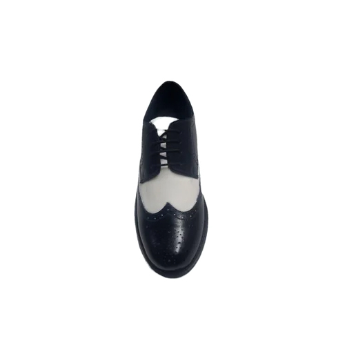 Men Formal Leather Shoes - Color: Black