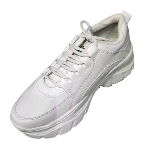 Ladies Pvc White Sports Shoes - Feature: High Quality