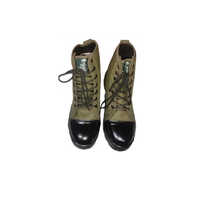 Army Jungle Boot - High-quality Material, Unisex, No Fade Color, Available In Black And Brown, Ideal For All Weather, Includes Warranty