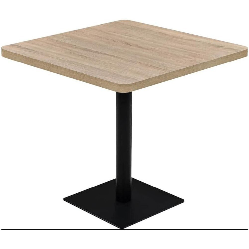 Kitchen Table Coffee Table Dining Table Bistro Table Breakfast Table Square 80x80x75 cm Color