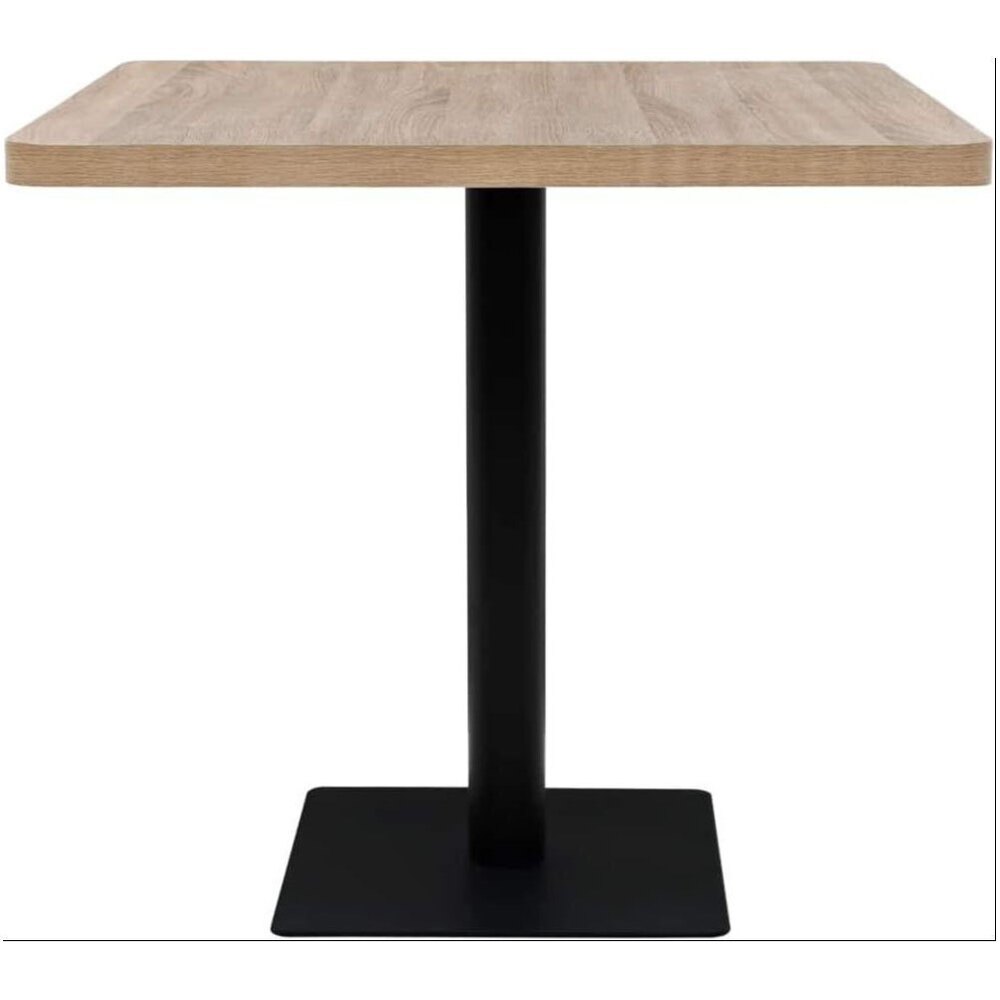 Kitchen Table Coffee Table Dining Table Bistro Table Breakfast Table Square 80x80x75 Cm Color - Application: Industrial