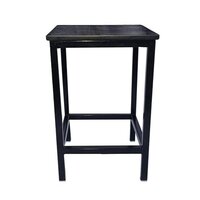 Iron Durable Stool For Home & Garden Stool For Bathroom Multipurpose Stool,1 Pc (30.5x30.5x45.7.) - Application: Restaurant