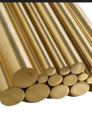 Round Brass Rod - Color: Gold