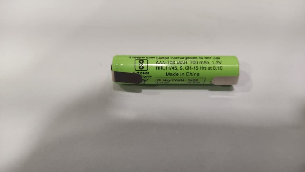 1.2V, 700mAH Ni-Mh Battery Pack