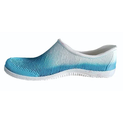 Men Pvc Casual Shoes - Color: Blue