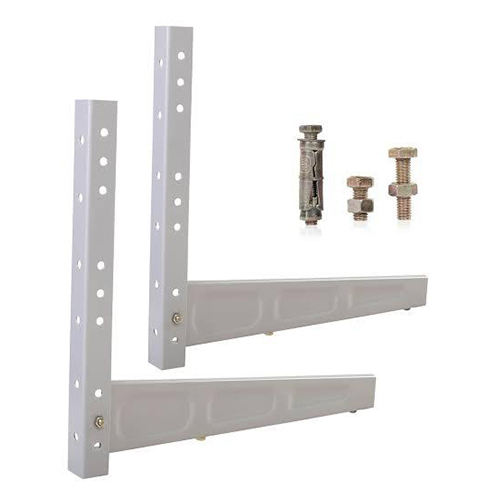 Wall Mount Ac Stand - Color: White