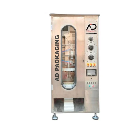 Automatic Oil Pouch Packing Machines - Color: Silver