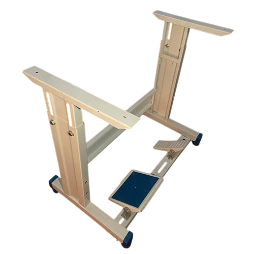 Dual Paddle I Sewing Adjusting Stand - Color: Off White