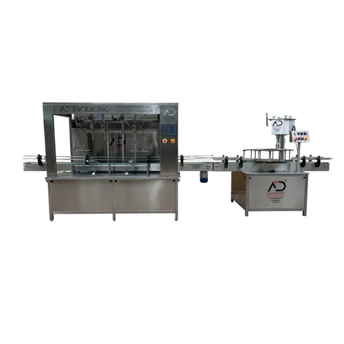 Automatic Oil Bottle Filling Machine