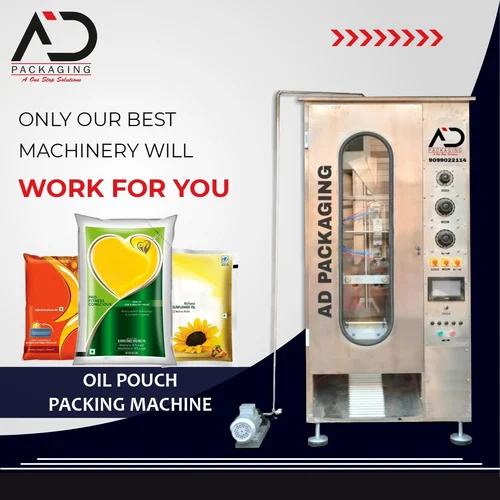 Mustard Oil Pouch Packing Machine