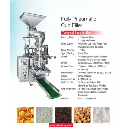 Granule Pouch Filling Machine