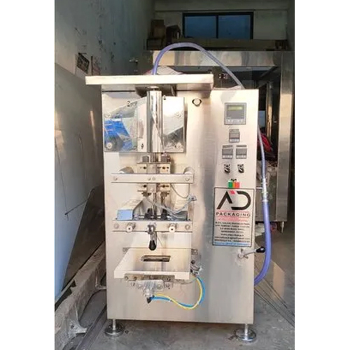 Automatic Viscous Liquid Pouch Packing Machine - Color: Silver