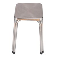 Stainless Steel Standard Multipurpose Medical Stool (Silver) - 37 Cm