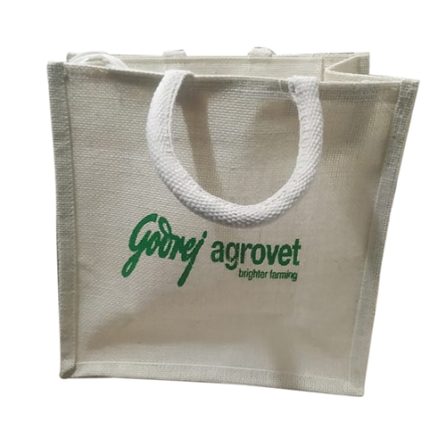 Promotional Jute Bag - Color: Off White