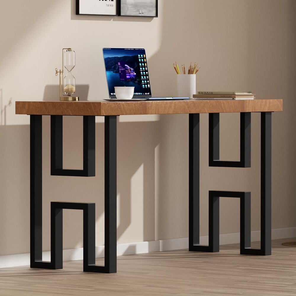 Table Legs For Desk Legs, H Shaped Heavy Duty Metal Legs For Dining Table Set Of 2
