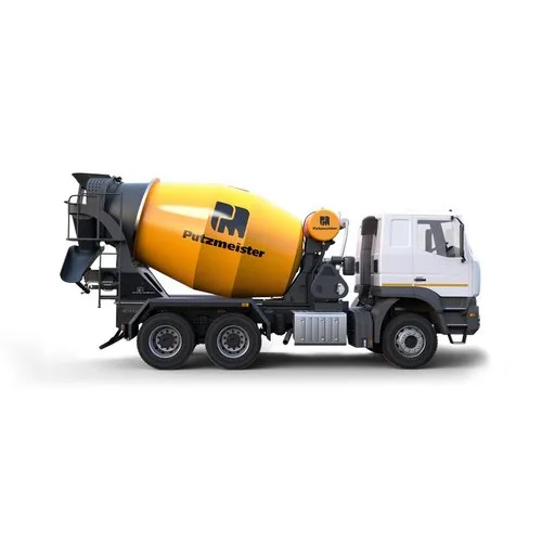 Putzmeister Concrete Mixers - Color: Yellow