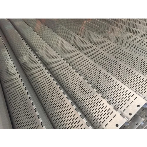 Industrial Perforated Metal Die - Color: Silver