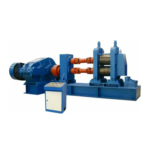 380V Automatic Wire Flattening Machine - Color: Blue Paint Coated