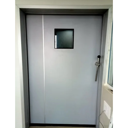 Hpl Hospital Hermatically Sealed Manual Sliding Lead Lined Door - Application: Interior