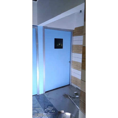 HPL Single Leaf Hinged Door For Hospital