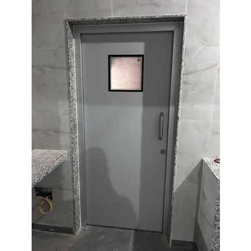 Hpl Single Leaf Lead Hinged Door - Application: Interior