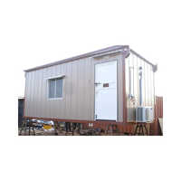 Aluminium Portable Bunkhouse - Lightweight Durable Office Solution | Customizable Wall Thickness, Inward/outward Opening, Grey And White Color Options