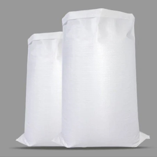 Rectangular Pp Woven Sack - Color: White