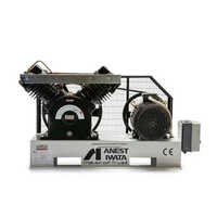 Mini Air Compressor - Durable Metal Build | 120 Volt Power, Industrial Use, Warranty Included, Sleek Design In Black And Grey
