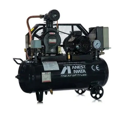 Portable Anest Iwata Oil Free Air Compressor - Material: Metal