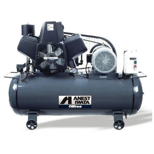 5 Hp Anest Iwata Air Compressor - Material: Metal