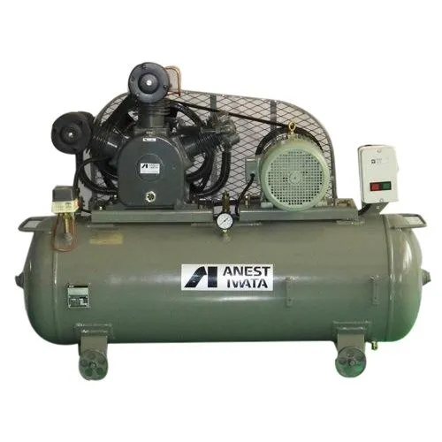 10 Hp Anest Iwata Air Compressor - Color: Grey