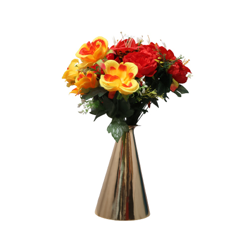 Decorative Brass Flower Vase - Product Type: Model