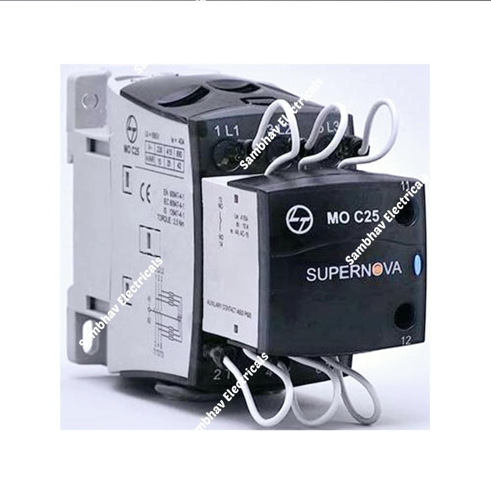 L&T Capacitor Duty Contactors Mo C 25 - Application: Electric Equipment