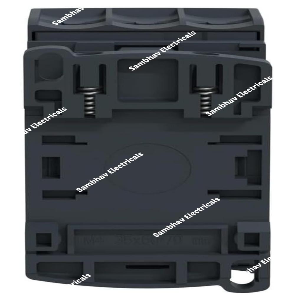 Schneider Contactor Lc1d25 - Metal, Standard Size, Black Color | Ideal For Electric Equipment, 1 Year Warranty