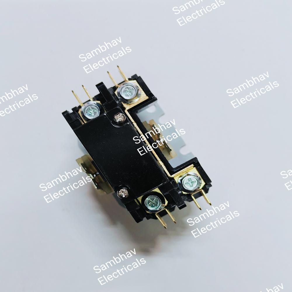 1 Pole Definite Purpose Contactor - 220v, 50hz, Single Pole, Rectangle Shape | Ideal For Motors, Power Supply Control, Hvac Fans, And Heating Elements, 1 Year Warranty