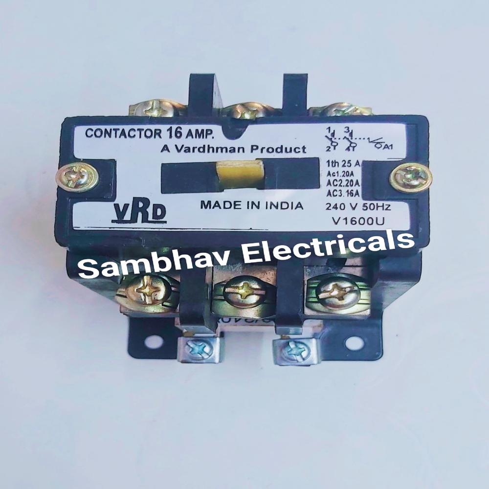 VRD 3 pole 16amp Contactor