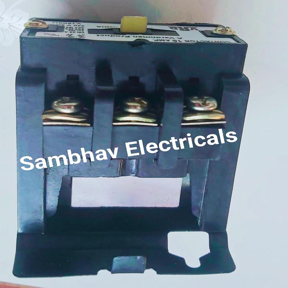 Vrd 3 Pole 16amp Contactor - Color: Black