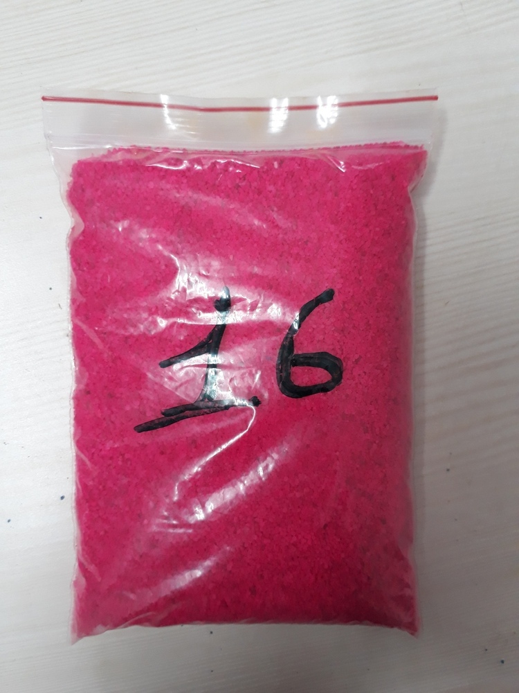 red natural colored quartz silica sand with uv protection and waterproof for textured wall
