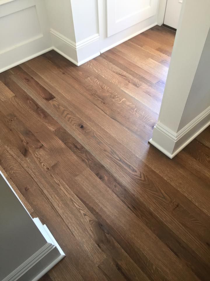 Walnut Engineer Wooden Flooring - Color: Brown